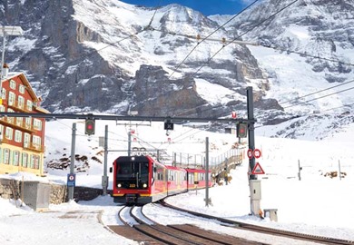 Jungfrau Express All Inclusive in Winter